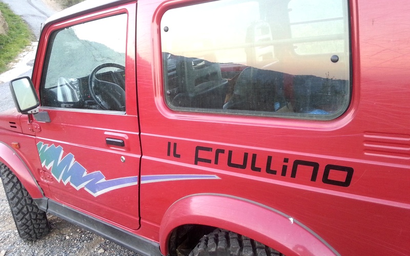 Scritte personalizzate per fuoristrada - esempio 2